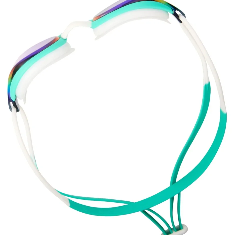 Zwembrillen|Zwembrillen < Zoggs Fusion Air Titanium Zwembril - Turquoise/White - Mirror Green