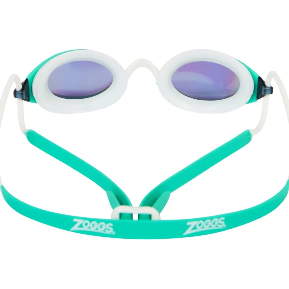 Zwembrillen|Zwembrillen < Zoggs Fusion Air Titanium Zwembril - Turquoise/White - Mirror Green