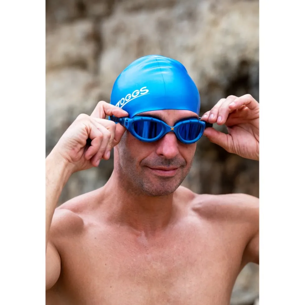 Zoggs Predator Flex Titanium Zwembril - Small Fit - Blue/Blue - Mirror Blue