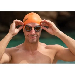 Zwembrillen|Zwembrillen < Zoggs Predator Polarized Ultra Zwembril - Small Fit - Grey/Orange - Polarized Copper