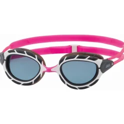 Zwembrillen|Zwembrillen < Zoggs Predator Zwembril - Regular Fit - Pink/White - Tint Smoke