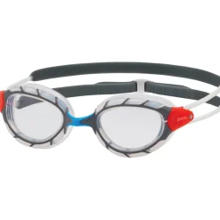 Zoggs Predator Zwembril - Small Fit - Clear/Grey - Clear