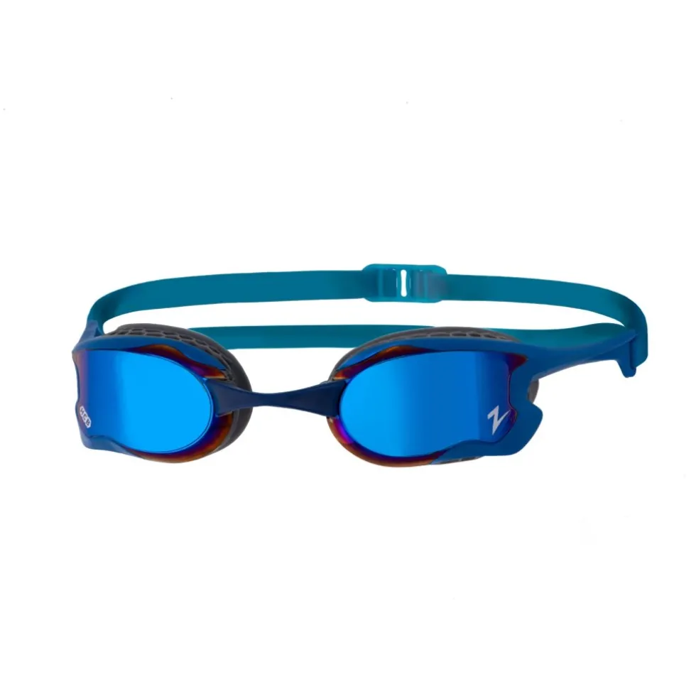 Zoggs Raptor HCB Mirror Zwembril - Blue/Grey - Mirror Dark Blue