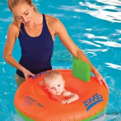Zwemhulpmiddelen < Zoggs Trainer Seat Zwemring Kinder - Oranje/Groen