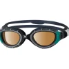 Zoggs Zwembril - Predator Flex Polarized Ultra - Regular Fit - Black/Green - Polarized Copper