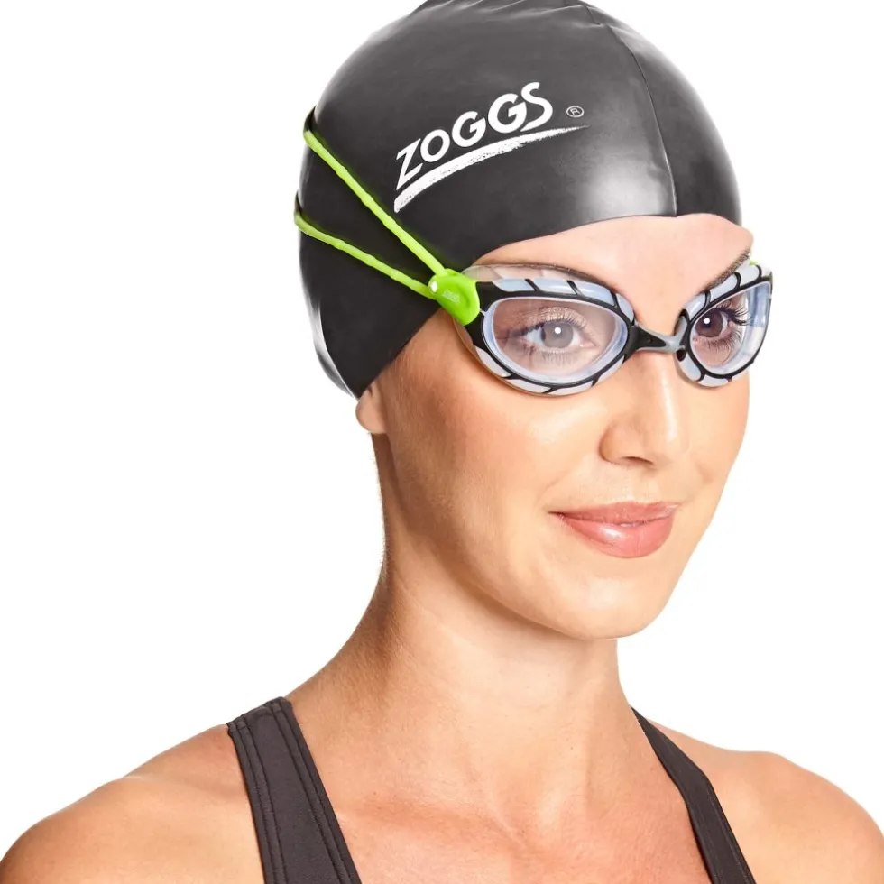 Zoggs Predator Zwembril - Regular Fit - Black/Green - Clear