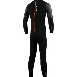 Zone3 Active-Flex Wetsuit Heren - zwart/oranje