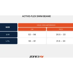 Neopreen Kleding|Neopreen Kleding < Zone3 Active-Flex zwemcap - grey/orange