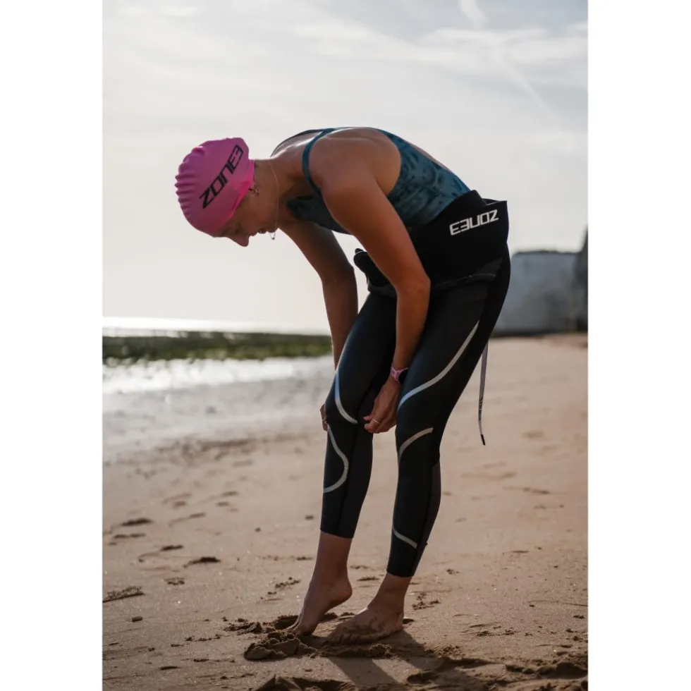Zone3 Ascend Wetsuit zonder mouwen voor dames - black/grey