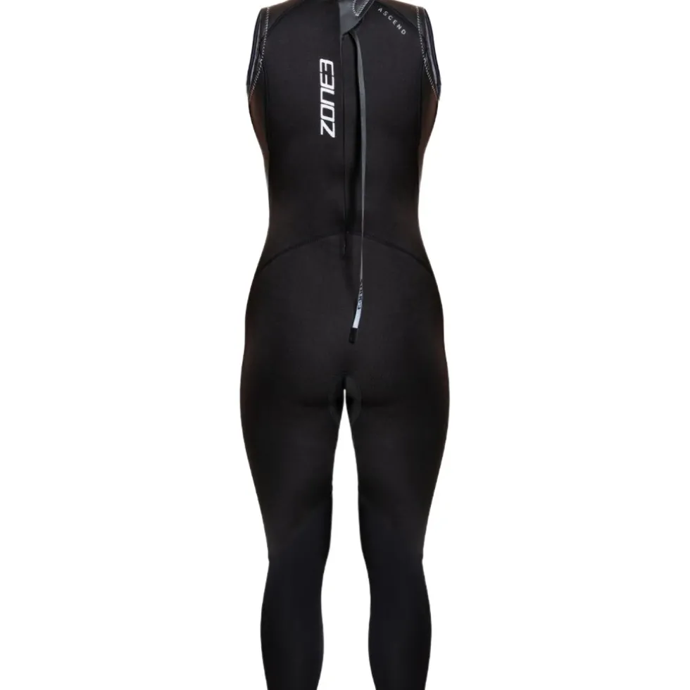 Zone3 Ascend Wetsuit zonder mouwen voor dames - black/grey