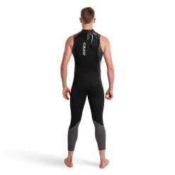 Zone3 Ascend Wetsuit zonder mouwen voor heren - black/grey