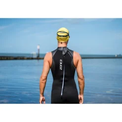 Zone3 Ascend Wetsuit zonder mouwen voor heren - black/grey