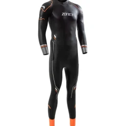 Zone3 Aspire Thermal Wetsuit Heren - zwart/oranje