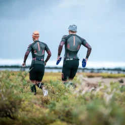 Zone3 Evolution Swimrun Wetsuit Heren - zwart/oranje/gunmetal