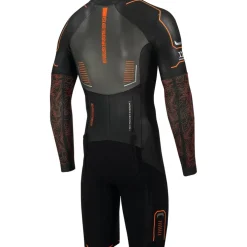Zone3 Evolution Swimrun Wetsuit Heren - zwart/oranje/gunmetal