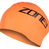 Zone3 Long Hair Badmuts - hi-vis orange