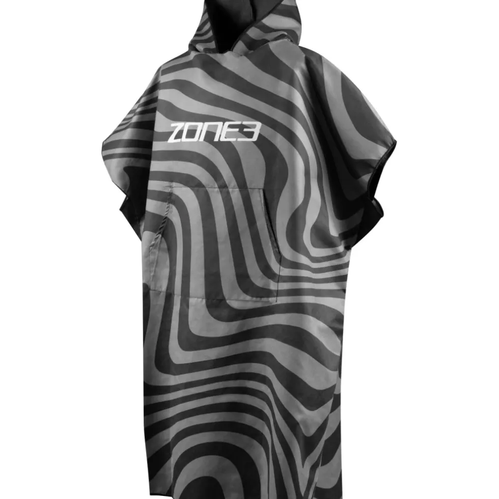 Zone3 Microfibre Wisselmantel - zwart/grijs