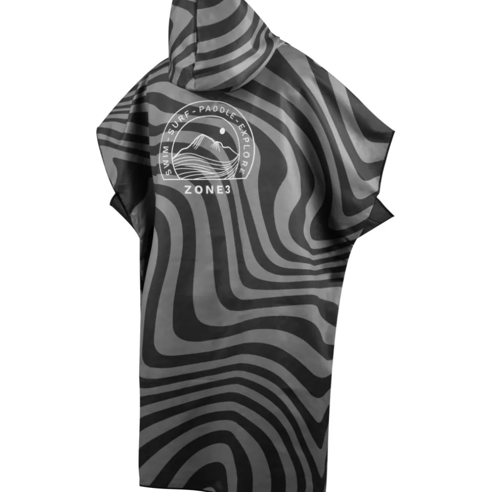 Zone3 Microfibre Wisselmantel - zwart/grijs