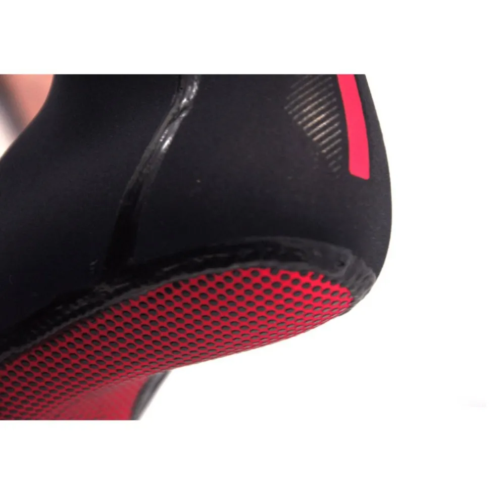 Zone3 Neopreen Heat-Tech Verwarmend Zwemsokken - zwart/rood/wit