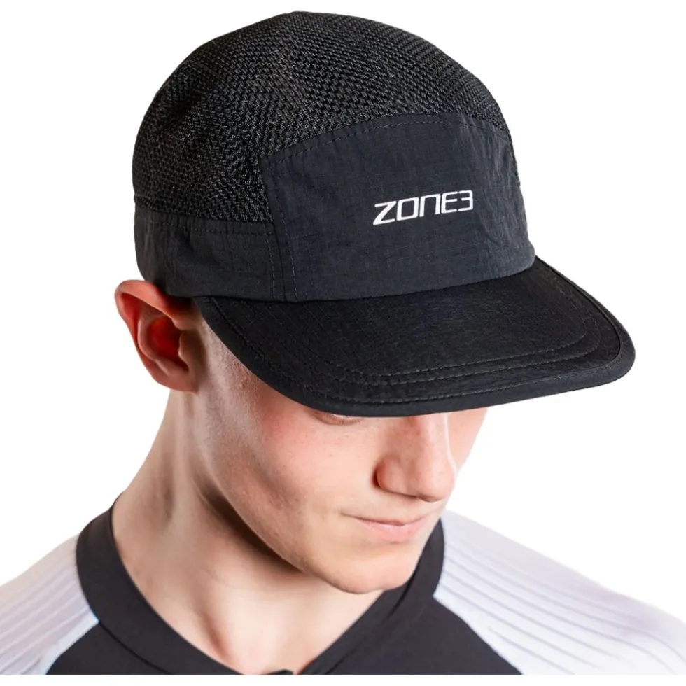 Zone3 5-Panel Mesh Hardlooppet - black