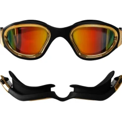 Zone3 Vapour Zwembril - Polarized - zwart/goud