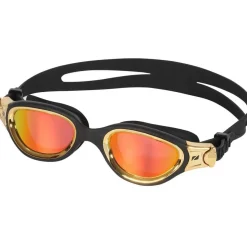 Zone3 Venator-X Zwembril - Gepolariseerd - black/metallic gold - polarized revo gold lens