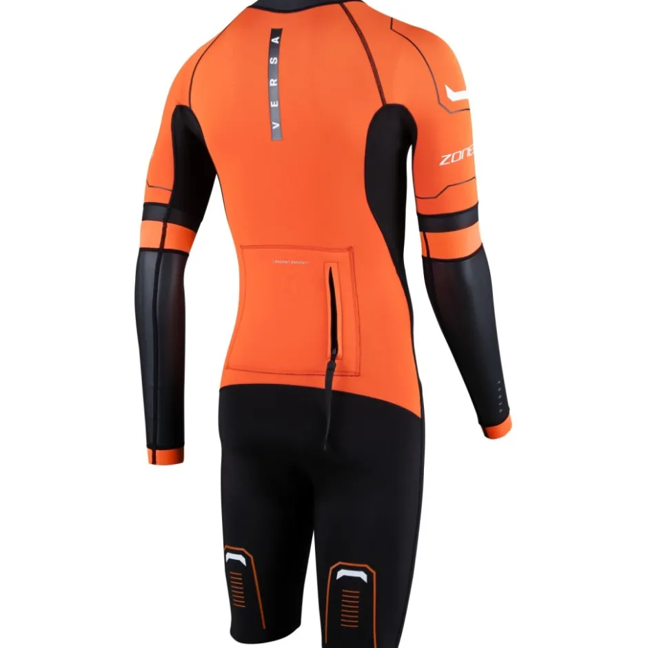 Neopreen Kleding|Neopreen Kleding < Zone3 Vera wimrun Wetuit Heren - zwart/oranje
