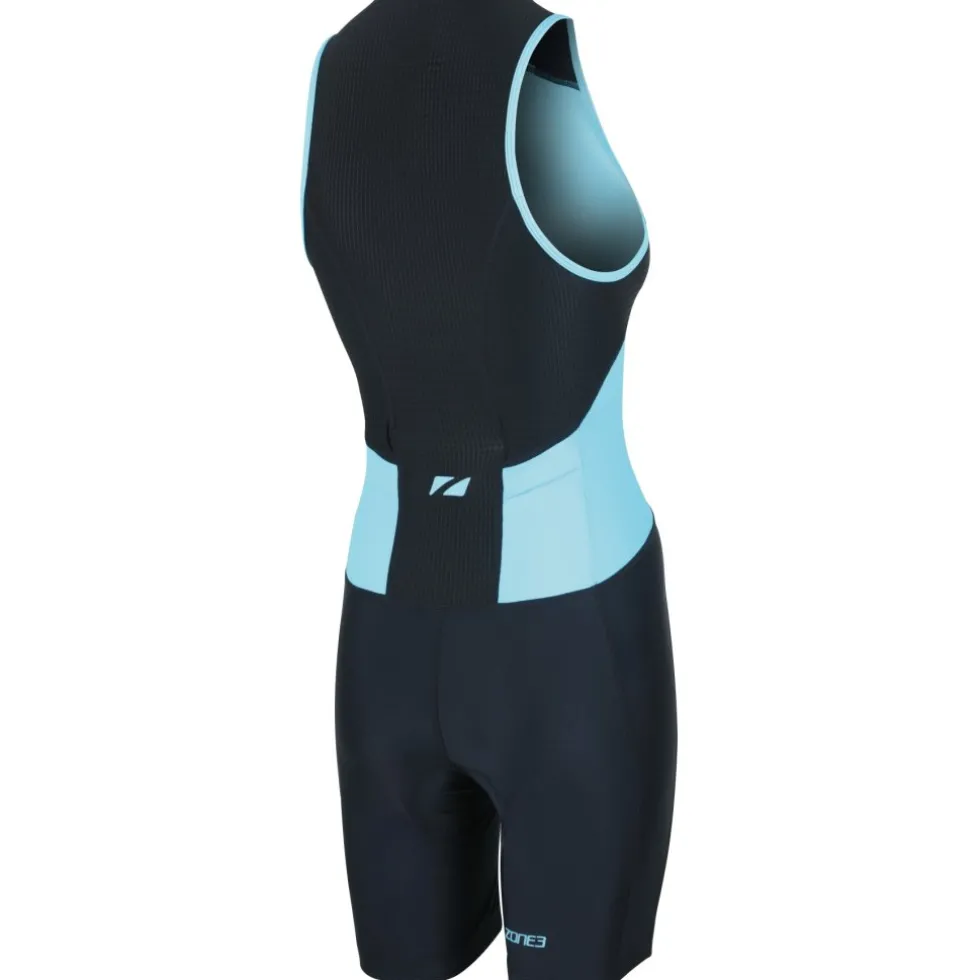 Zone3 Activate Trisuit Dames - zwart/turquoise