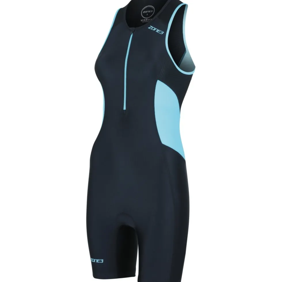 Zone3 Activate Trisuit Dames - zwart/turquoise