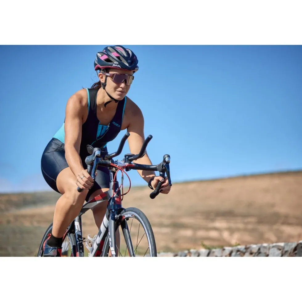 Zone3 Activate Trisuit Dames - zwart/turquoise
