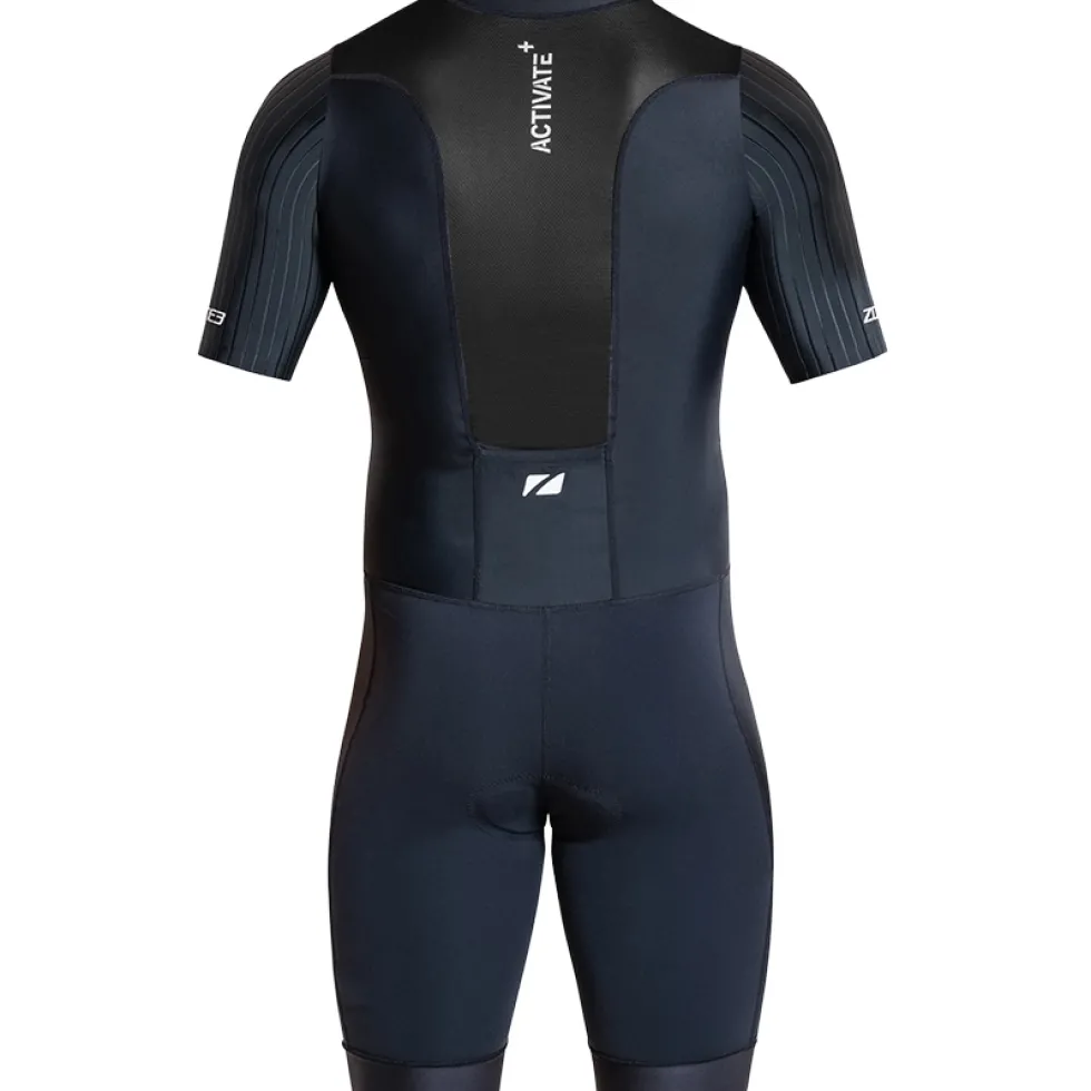 Zone3 Activate+ Trisuit met korte mouwen voor heren - black
