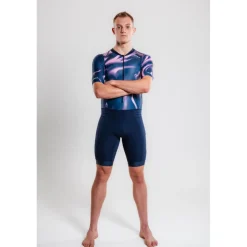 Zone3 Activate+ Trisuit met korte mouwen voor heren - print