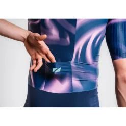 Zone3 Activate+ Trisuit met korte mouwen voor heren - print