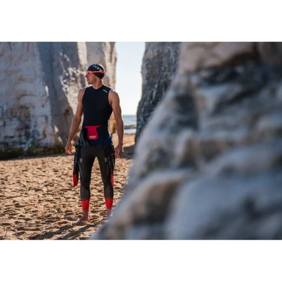 Zone3 Activate+ Zonder mouwen trisuit voor heren - black