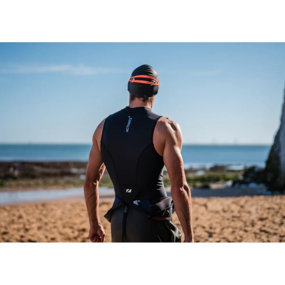 Zone3 Activate+ Zonder mouwen trisuit voor heren - black