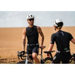 Zone3 Activate+ Zonder mouwen trisuit voor heren - black