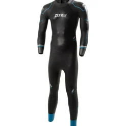 Zone3 Advance Wetsuit Heren - schwarz/blauw/gunmetal