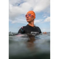 Zone3 Agile Wetsuit Dames - zwart/roze/turquoise
