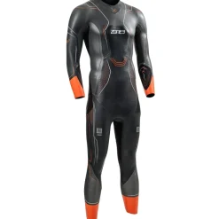 Zone3 Vanquish-X Wetsuit Heren - zwart/oranje