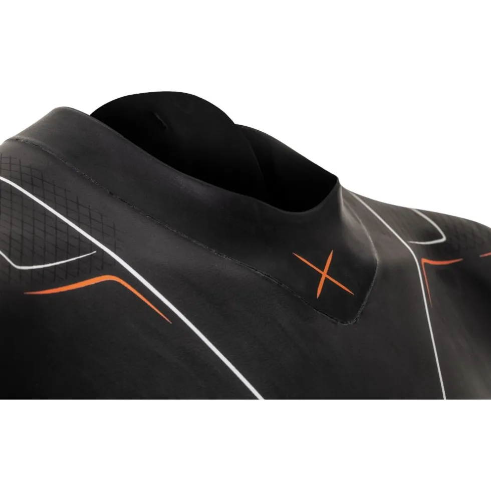 Zone3 Vanquish-X Wetsuit Heren - zwart/oranje