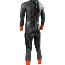 Zone3 Vanquish-X Wetsuit Heren - zwart/oranje