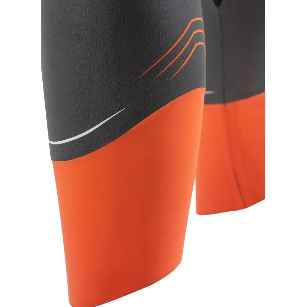 Zone3 Vanquish-X Wetsuit Heren - zwart/oranje
