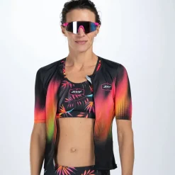 ZOOT LTD Aero Triatlon-Shirt Dames - tropical magic