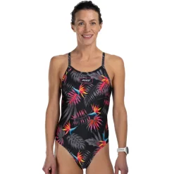 Wedstrijd Zwemkleding < ZOOT LTD Badpak Dame - tropical magic