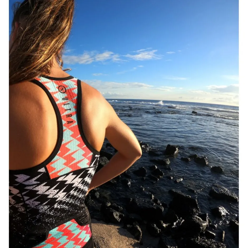 T-Shirts & Tops < ZOOT Ultra Racerback Triatlon-Tanktop Dames - ultra '19