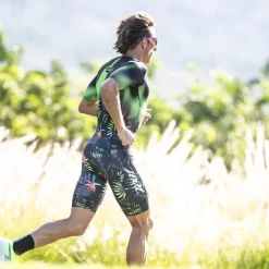 ZOOT LTD Aero Full Zip Skinsuit Heren - tropical magic