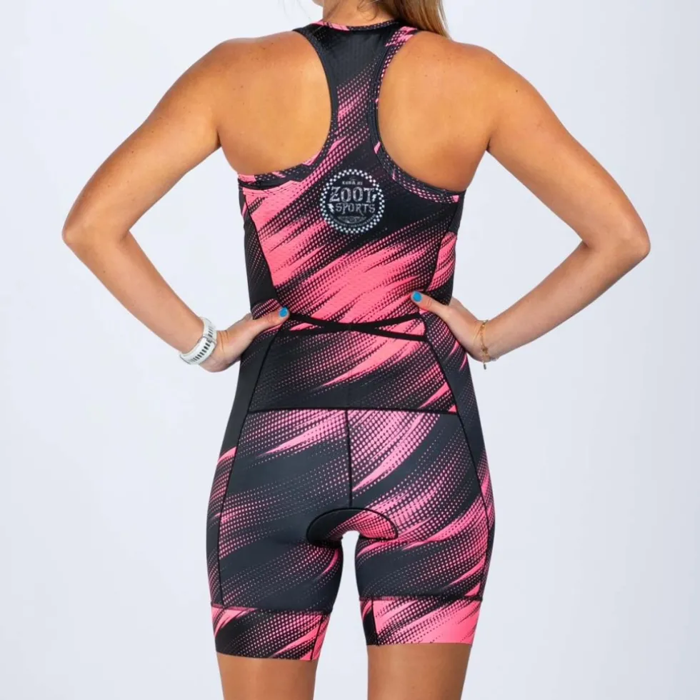 ZOOT LTD Full Zip Skinsuit zonder Mouwen Dames - driftspeed