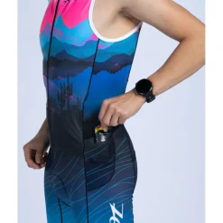 ZOOT LTD Full Zip Skinsuit zonder Mouwen Heren - elements