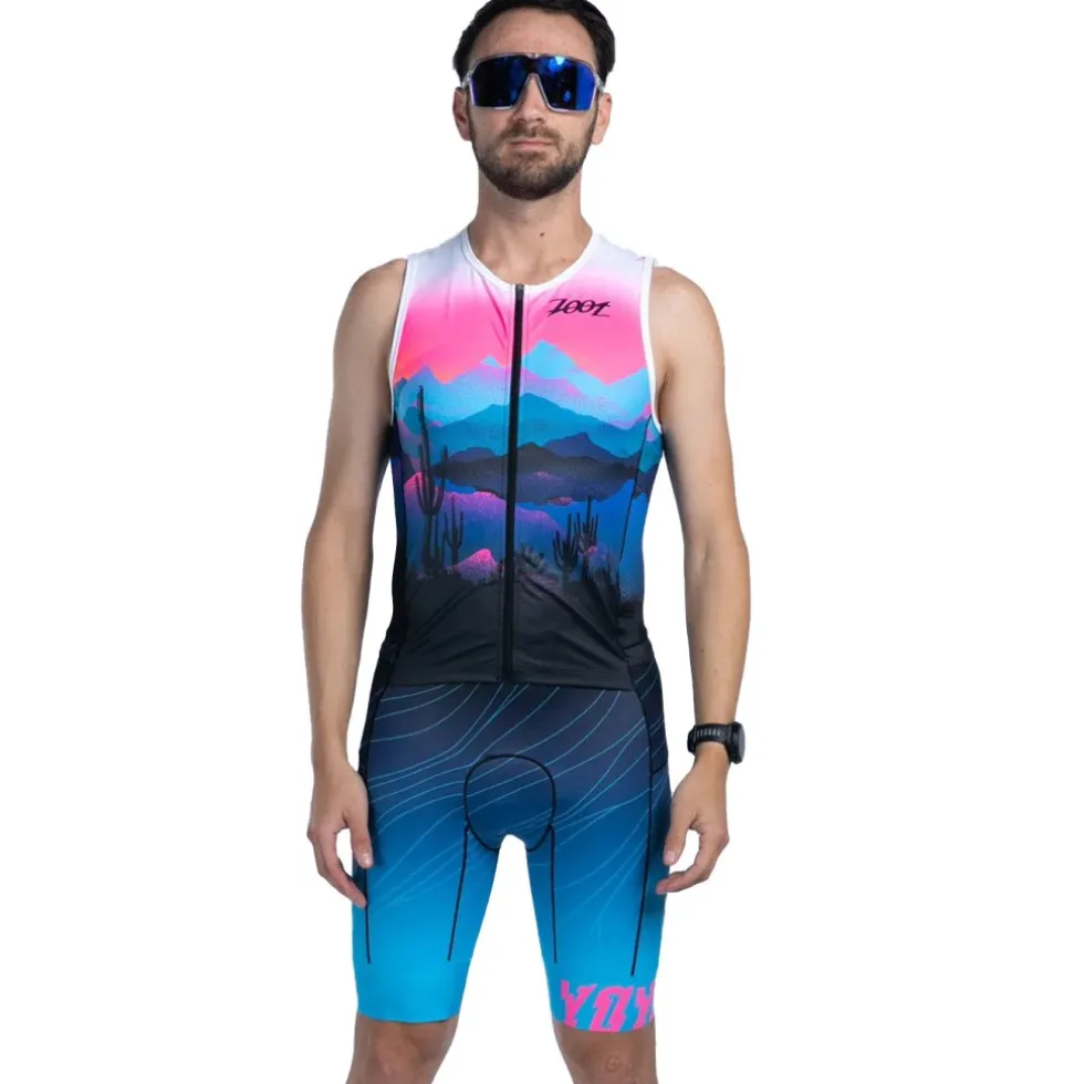 ZOOT LTD Full Zip Skinsuit zonder Mouwen Heren - elements
