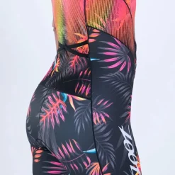 ZOOT LTD Full Zip Skinsuit zonder Mouwen Dames - tropical magic
